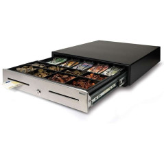 Tiroir-caisse Safescan HD-4646S - Conception robuste et durable - Ajustable et personnalisable