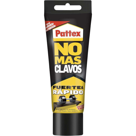 Pattex No More Nails Tube 250gr - Adhésif de Montage Extra Fort - Supprime le besoin de clous et de vis