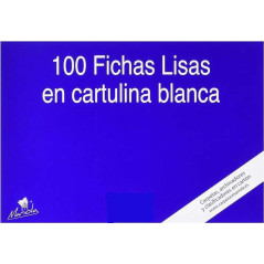 Mariola Pack de 100 fiches lisses n3 - Dimensions 150x100 mm - Couleur Blanc