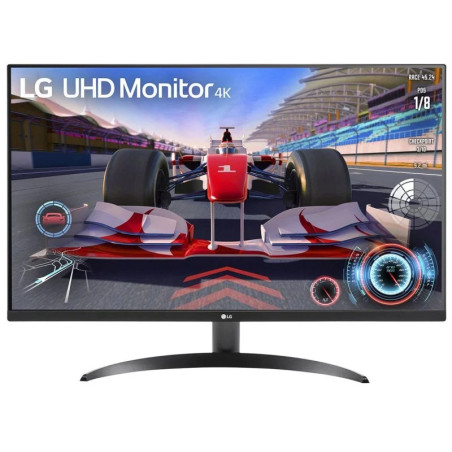 Moniteur de jeu LG 31,5" VA UltraHD 4K HDR FreeSync - Réponse 4 ms - Haut-parleurs - Angle de vision 178º - 16:9