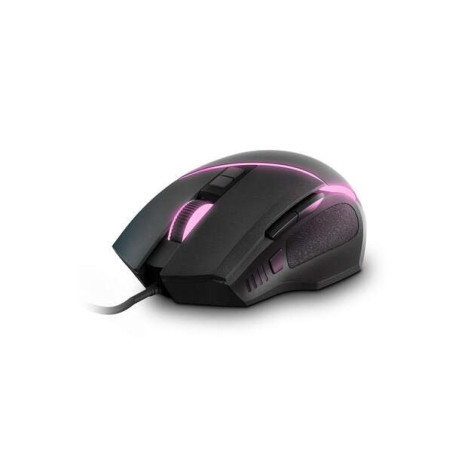 Souris de jeu Energy Sistem ESG M2 - 6400 dpi - USB - Lumières LED RVB - 8 boutons personnalisables - Couleur noire