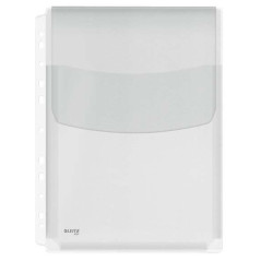 Leitz Lot de 5 Soufflets A4 Multi-trous à 11 Rabats - Capacité 200 Feuilles - En PVC 170 Microns - Extensible jusquà 20 mm