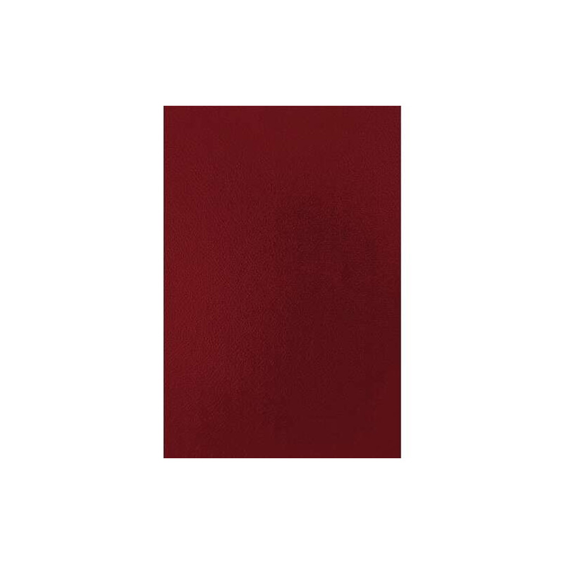 Fellowes Lot de 50 couvertures cartonnées A4 en simili cuir - 750 gr - Rouge