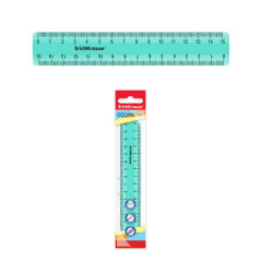 Règle Pastel Menthe Erichkrause - 15 cm - Menthe - Poly-sac