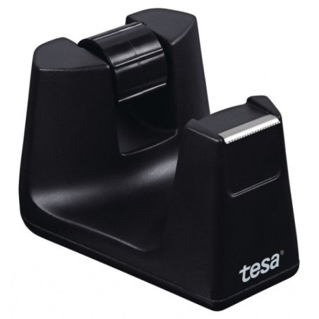 Tesa Smart Easy Cut Porte-rouleau de bureau À utiliser dune seule main Lame dentelée Prend très peu de place Couleur