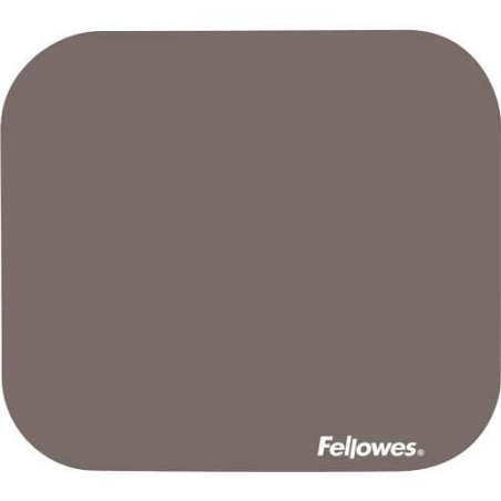 Fellowes Tapis Premium - Base en Caoutchouc Antidérapant - Surface Polyester - 23,2x19,9 cm - Couleur Gris