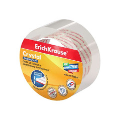 Erichkrause Crystal Seal Tape 48mmx50m - Résistant et Durable - Transparent