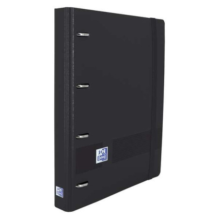 Oxford Europeanbinder Live  Go Classeur à 4 anneaux Format A4 avec remplacement carré 5x5 mm et 4 trous