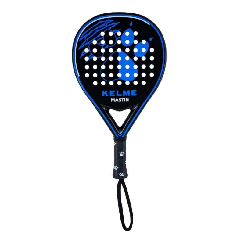 Raquette de padel Kelme Mastin - Forme mixte - Cadre et face 100 % fibre de verre - Noyau en caoutchouc Eva Raquette de padel Kelme Mastin - Forme mixte - Cadre et face 100 % fibre de verre - Noyau en caoutchouc Eva
