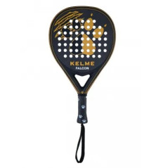Raquette de padel Kelme Falcon - Forme en forme de larme - Cadre et face 100  carbone - Noyau Eva compressé - Design mat