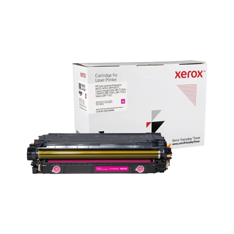Xerox Everyday HP CF363X Toner générique magenta - Remplace 508X Xerox Everyday HP CF363X Toner générique magenta - Remplace 508X