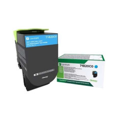 Toner cyan originale Lexmark CS317CS417CS517CX317CX417CX517 - 71B20C071B0020