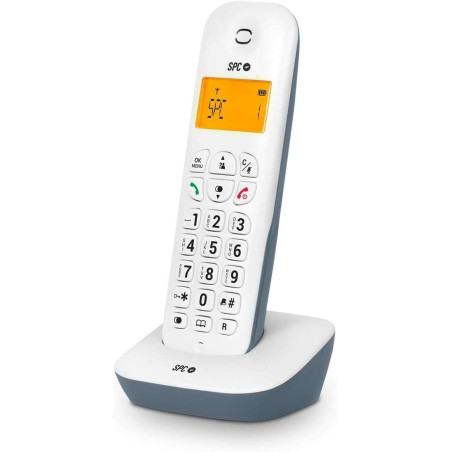 Téléphone fixe sans fil SPC Air - Écran rétroéclairé 35x22 mm - Identification de lappelant - Connexion réseau téléphonique