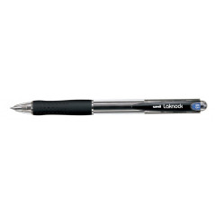 Pack de 12 - Stylo à encre à base d'huile Uni-ball Laknock SN-100(05) - Pointe sphérique de 0,5 mm