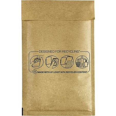 Fellowes Bankers Box Nº12 Pack de 10 Sacs à Bulles Rembourrés 120x210 mm