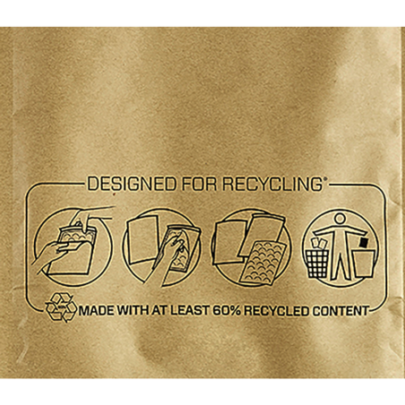 Fellowes Bankers Box Pack de 100 Sacs à Bulles Rembourrés - Dimensions 180x160mm - Bulles Internes pour Amorti