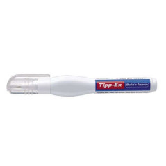 Pack de 10 - Stylo Correcteur Tipp-Ex Shaken Squeeze 8 ml - Formule Séchage Rapide - Pointe Métal