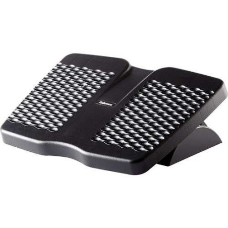 Repose-pieds Fellowes Refresh avec ventilation 452x33cm - 2 réglages de hauteur - Plateforme coulissante - Couleur noire