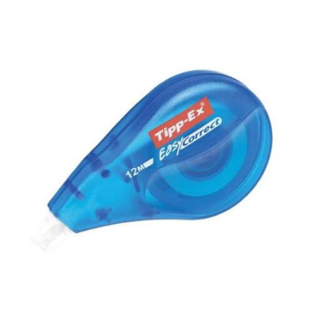 Pack de 10 - Tipp-Ex Easy Correct Présentoir de 10 Rubans Correcteurs 42mm x 12m - Résistant - Écriture Instantanée