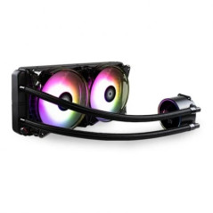 Kit de refroidissement liquide Abysm Artic 240 ARGB - 2 ventilateurs 120 mm - Éclairage ARGB - Pompe 2500 trmin - Tubes 335 mm
