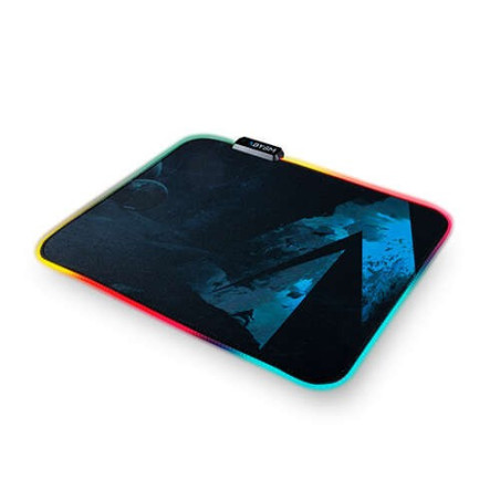 Abysm Gaming Covenant RGB Gaming Mat M - Éclairage RGB - Antidérapant - Taille 355x300x4mm