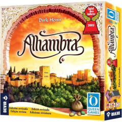Jeu de société Alhambra Ed 2020 - Thème HistoireMédiéval - De 2 à 6 joueurs - Dès 8 ans - Durée 45-60min environ