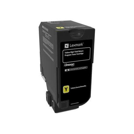 Toner jaune originale Lexmark CX725 - 84C2HY0