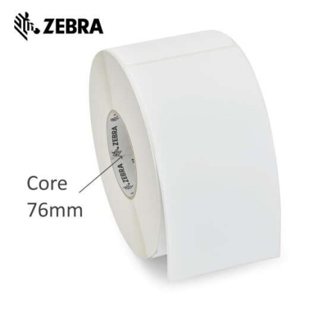 Zebra Z-Perform 1000D Pack de 6 rouleaux d'étiquettes thermiques originales 76x25 mm - Adhésif permanent