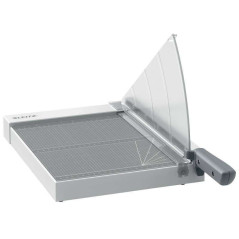 Guillotine à papier A4 Leitz Precision Home - Compacte et légère - Découpe précise - Couleur Anthracite