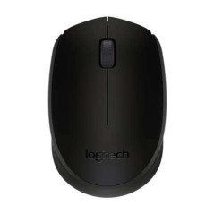 Souris sans fil Logitech B170 1000dpi - 3 boutons - Utilisation ambidextre - Coloris Noir
