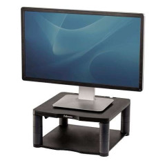Support d'écran Fellowes Premium - Réglable sur 5 hauteurs - Jusqu'à 36 kg - Couleur Graphite
