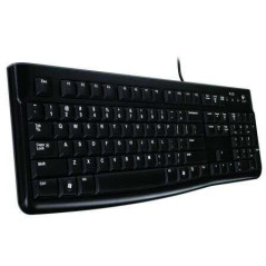 Clavier USB Logitech K120 - Résistant aux éclaboussures - Câble 150 m