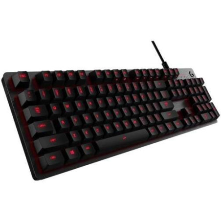 Clavier Gaming Mécanique USB Logitech G413 - Rétroéclairage Rouge - Touches de Raccourci - Câble 1,80m - Couleur Noir
