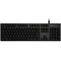 Clavier Gaming Mécanique USB Logitech G512 - Touches Mécaniques GX Marron - Éclairage RGB Lightsync - Surfaces Métalliques