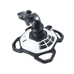 Joystick USB Logitech Extreme 3D Pro - 12 boutons programmables - Déclenchement rapide - Ergonomique - Base solide et stable