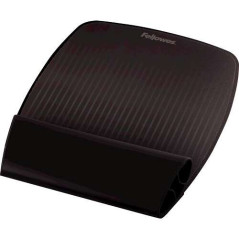 Fellowes I-Spire Series Repose-poignet flexible avec effet bascule – Permet une traction complète de la souris – Couleur noire