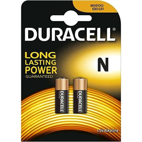 Pile alcaline Duracell MN 9100 1,5 V - 2 unités