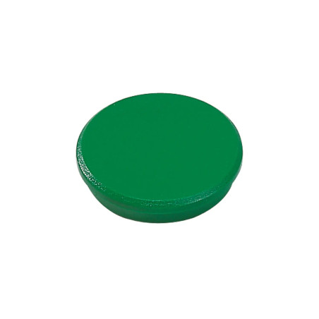 Dahle 95532 Pack de 10 Aimants pour Tableau Blanc - Diamètre 32 mm - Couleur Vert