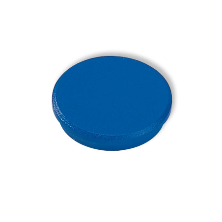 Dahle 95532 Pack de 10 Aimants pour Tableau Blanc - Diamètre 32 mm - Couleur Bleu