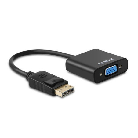 Aisens Convertisseur Displayport vers SVGA - DPM-SVGAH - 15cm - Noir
