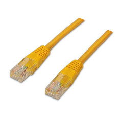 Aisens Câble réseau Patch Cord RJ45 Cat.6 UTP AWG24 - 1,0 m - 10/100/1000 Mbit/s - Couleur Jaune