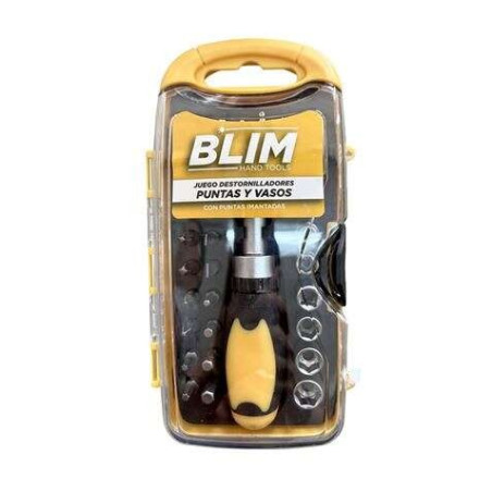 Blim Set 30 pièces Tournevis embouts et douilles