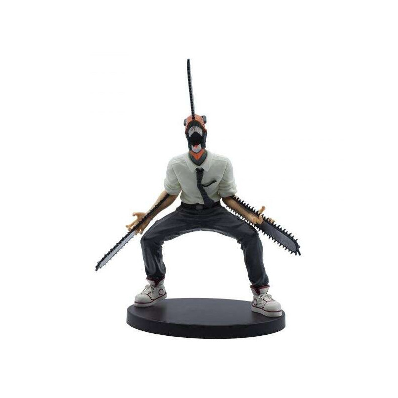 Banpresto Chainsaw Man Vibration Stars Chainsaw Man - Figurine de collection - Hauteur 15cm env. - Fabriqué en PVC et ABS