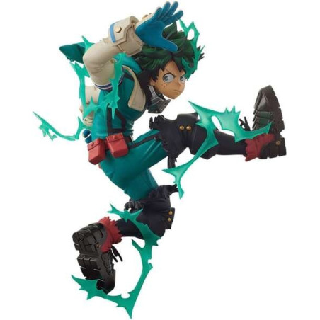 Banpresto My Hero Academia Izuku Midoriya - Figurine de Collection - Hauteur 10cm env - Fabriqué en PVC et ABS