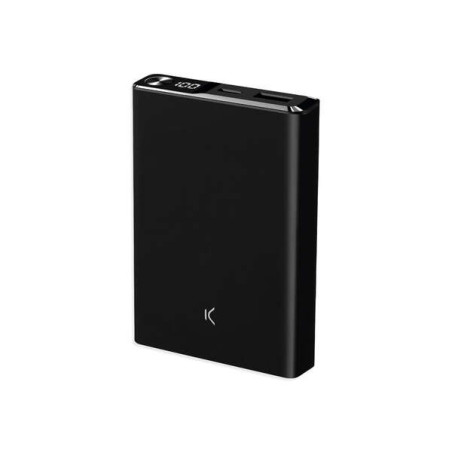 Ksix Powerbank Magsafe 10000mAH 225W PD  15W Sans Fil  Câble USB-A vers USB-C - Noir