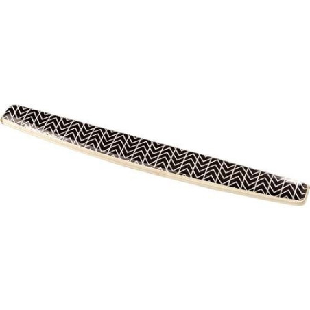 Fellowes Repose-poignet pour clavier en gel photo – Soulage les points de pression – Base antidérapante – Couleur noire