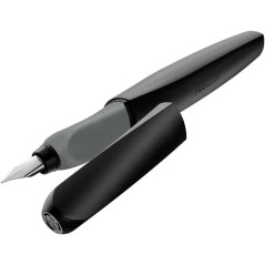 Pelikan Twist Estilog - Pointe Fine - Encre à Séchage Rapide - Couleur Noir