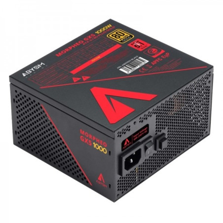 Abysm Gaming Morpheo GX5 Alimentation 1000 W 80 Plus Gold entièrement modulaire 1000 W ATX  Ventilateur 120 mm