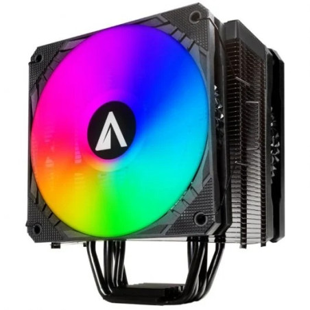 Ventilateur CPU Abysm Gaming Snow IV ARGB 120 mm avec dissipateur thermique à 4 caloducs - Éclairage ARGB