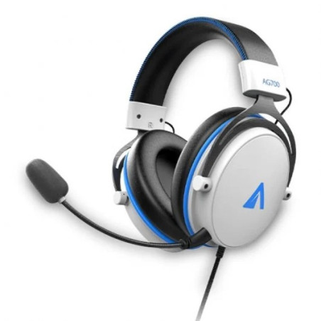 Abysm AG700 7.1 Casque Gaming avec Microphone Amovible - Arceau Ajustable - Oreillettes Rembourrées - Commandes Filaires